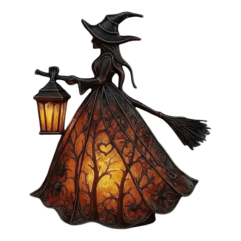 Halloween Witch Lantern LED Night Light