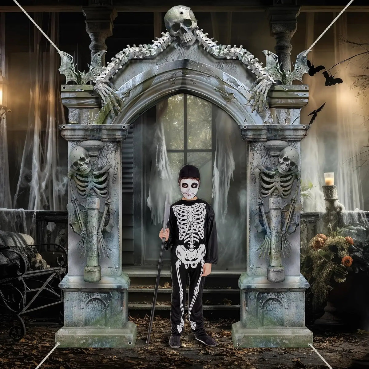 Halloween Skeleton & Graveyard Party Decorations