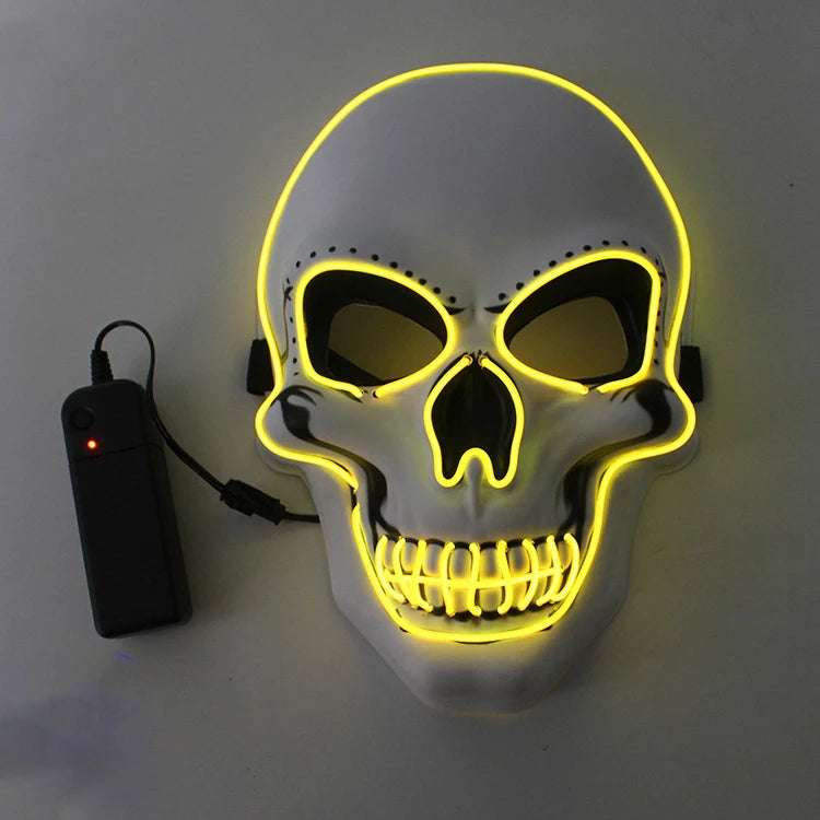 Halloween LED Luminous Skull Mask