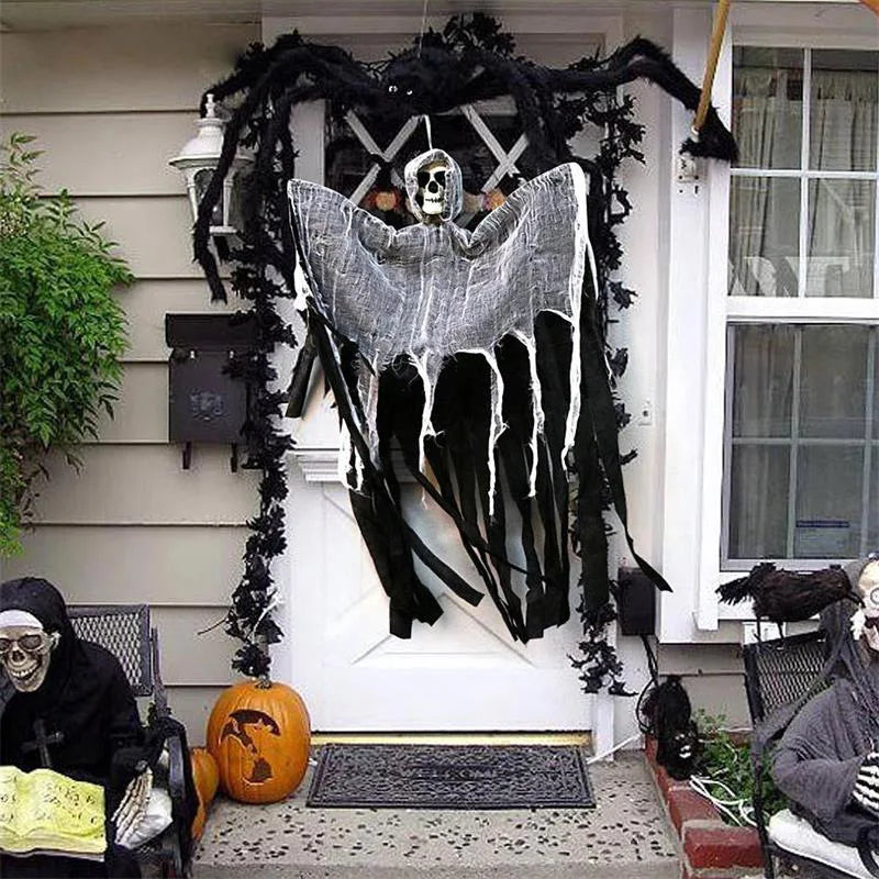 Halloween Hanging Ghost & Grim Reaper