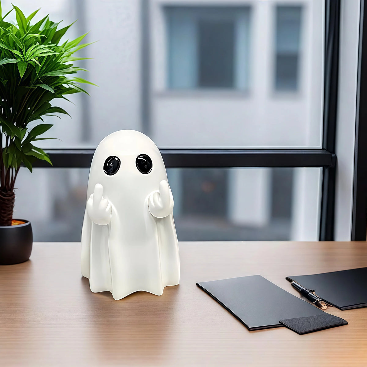 Cute Ghost Statues
