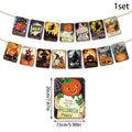 Halloween Spooky Pumpkin Witch Ghost Door Hanger