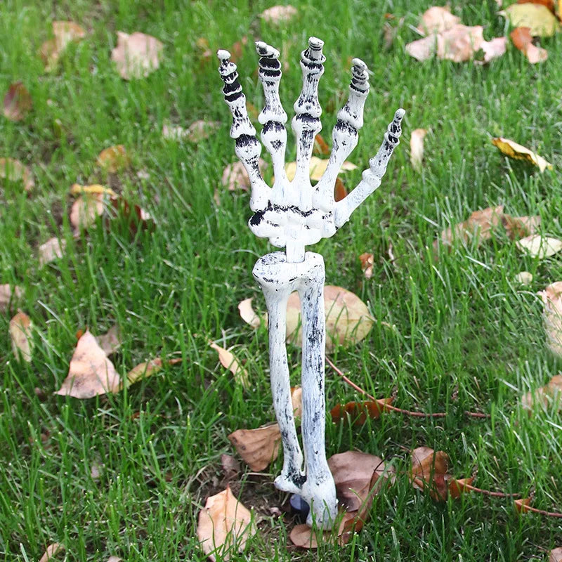 Halloween Skull & Skeleton Hand Decoration