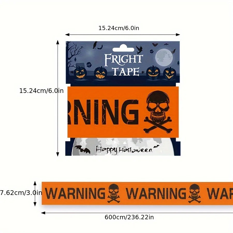 Halloween Warning Caution Tape