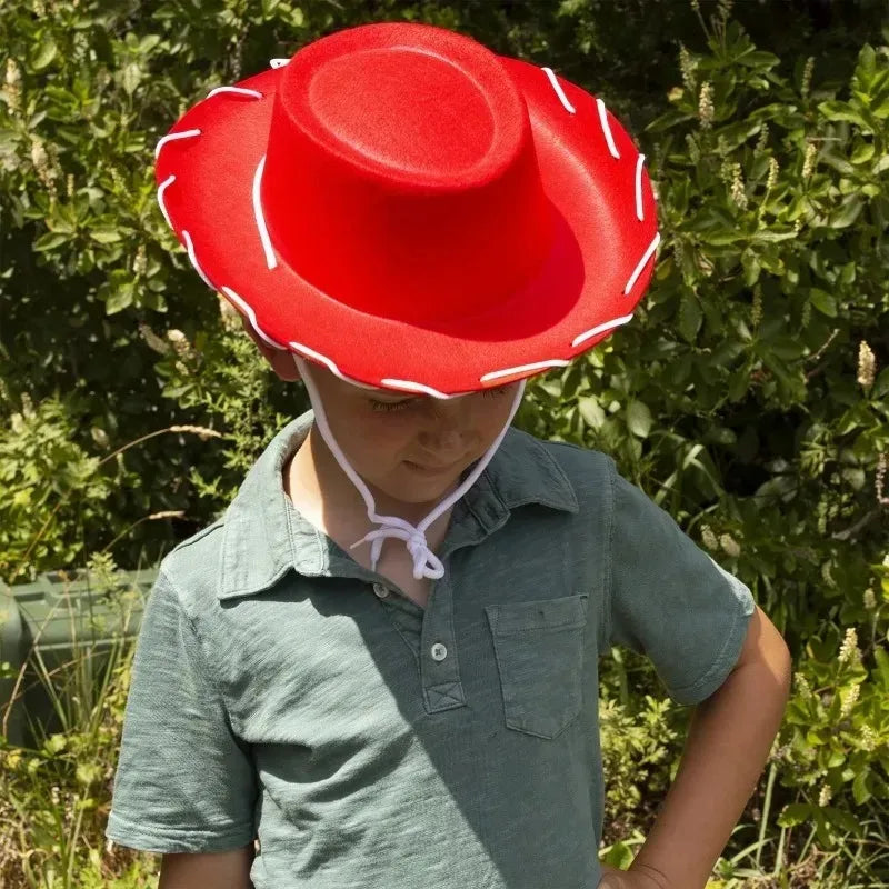 Kids Cowboy Western Hat & Bandana Set