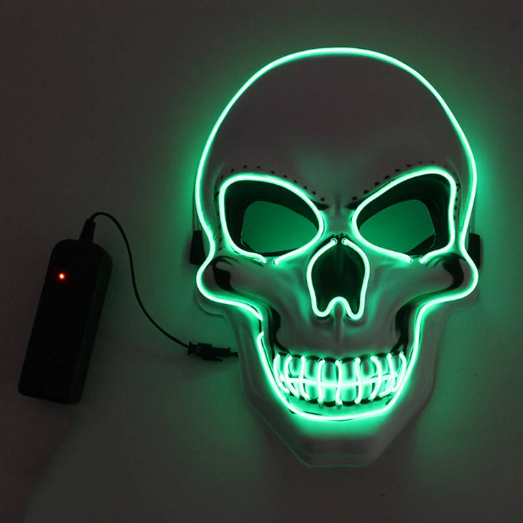 Halloween LED Luminous Skull Mask