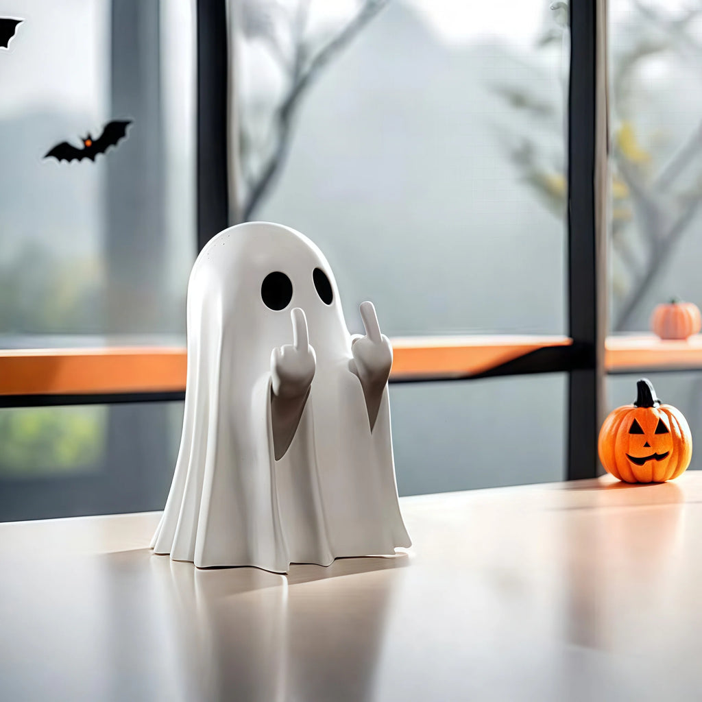 Cute Ghost Statues