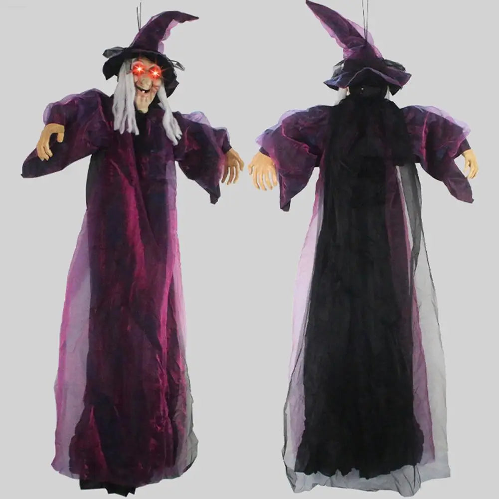 Halloween Life-Size Animatronic Talking Witch