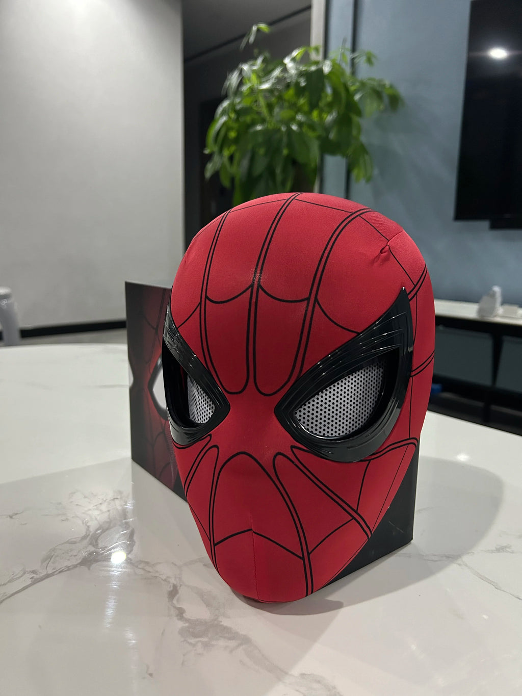 Wearable Cosplay Full Face Headgear with Movable Eyes