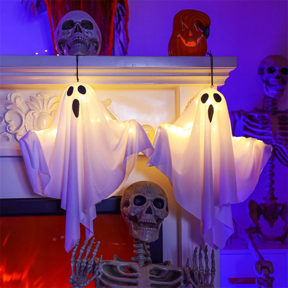 Halloween Glowing Ghost LED Hanging Decoration