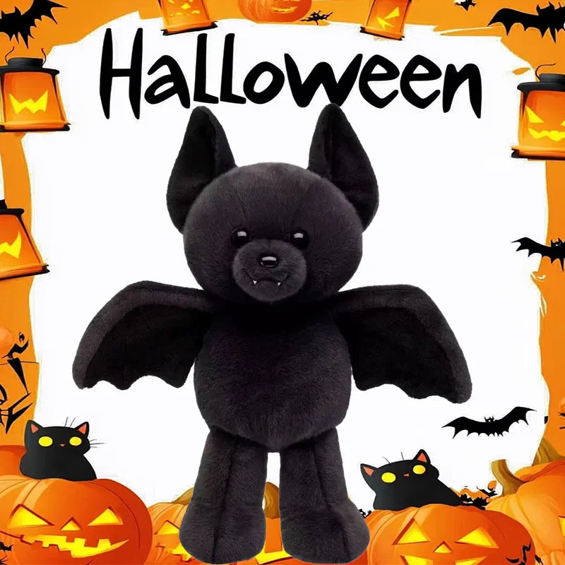 Posable Bat Soft Plush Toy 30cm