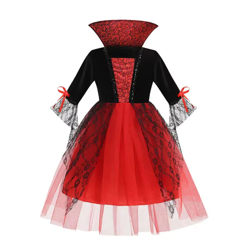 Girls Halloween Vampire Costume Dress