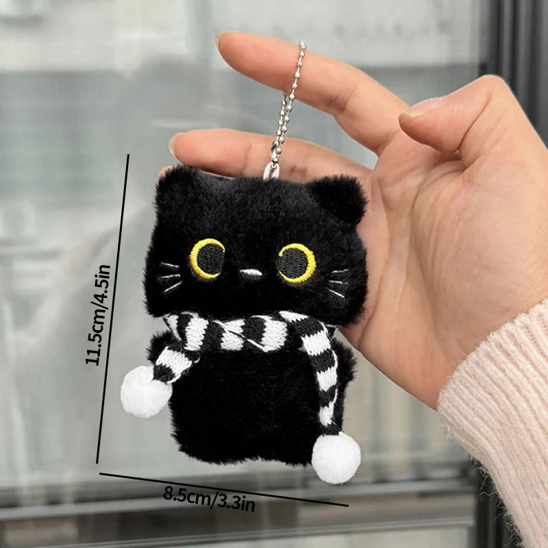 Gothic Horror Bunny Plush Keychain