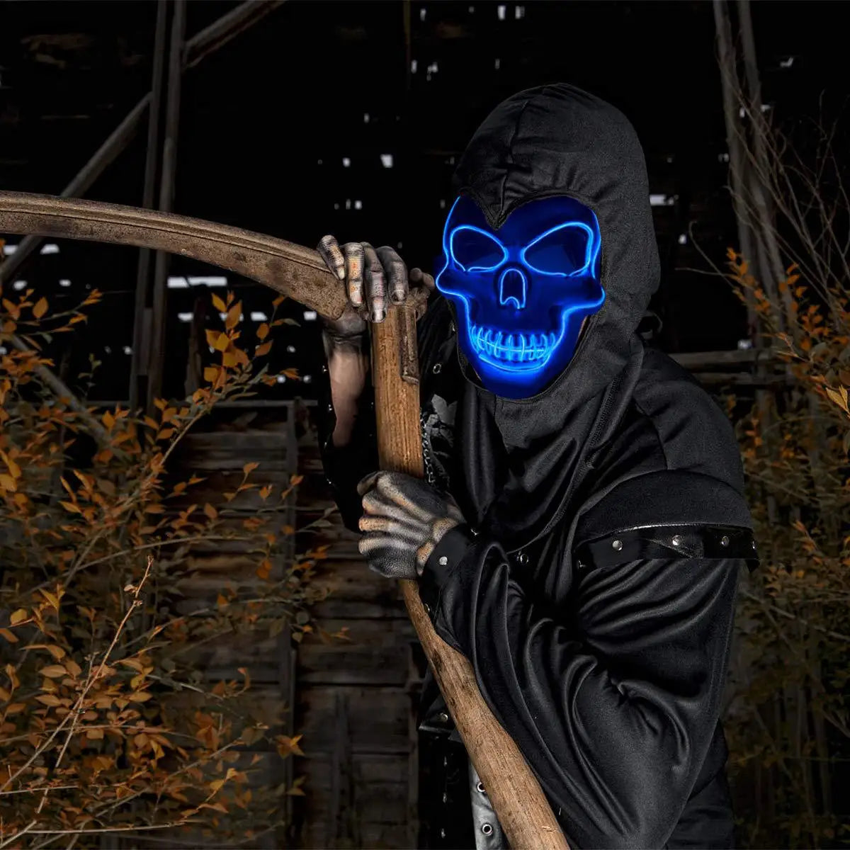 Halloween LED Luminous Skull Mask