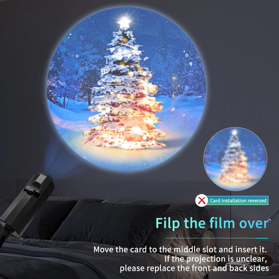 Halloween LED USB Projector Night Light