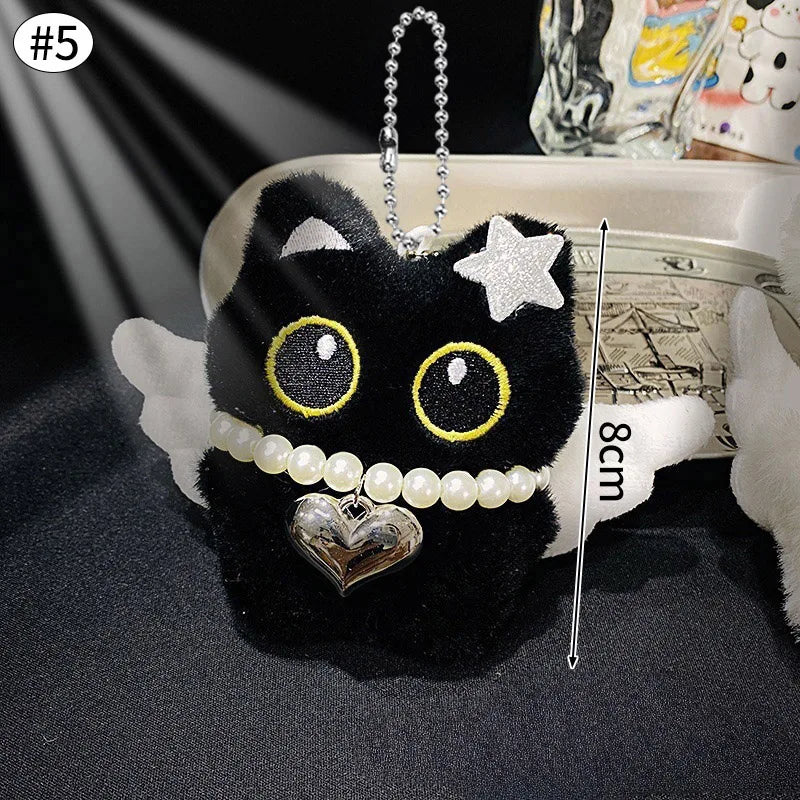 Gothic Horror Bunny Plush Keychain