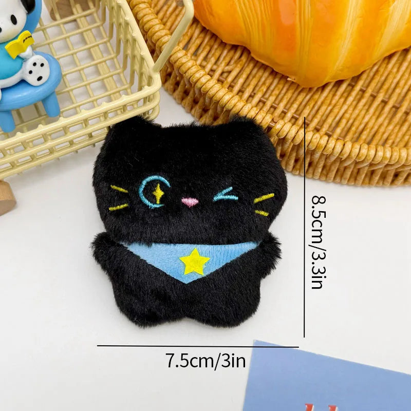 Gothic Horror Bunny Plush Keychain