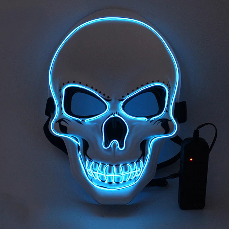 Halloween LED Luminous Skull Mask