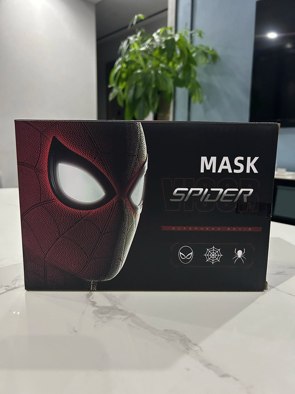 Wearable Cosplay Full Face Headgear with Movable Eyes