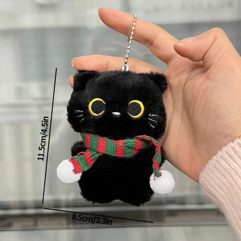 Gothic Horror Bunny Plush Keychain