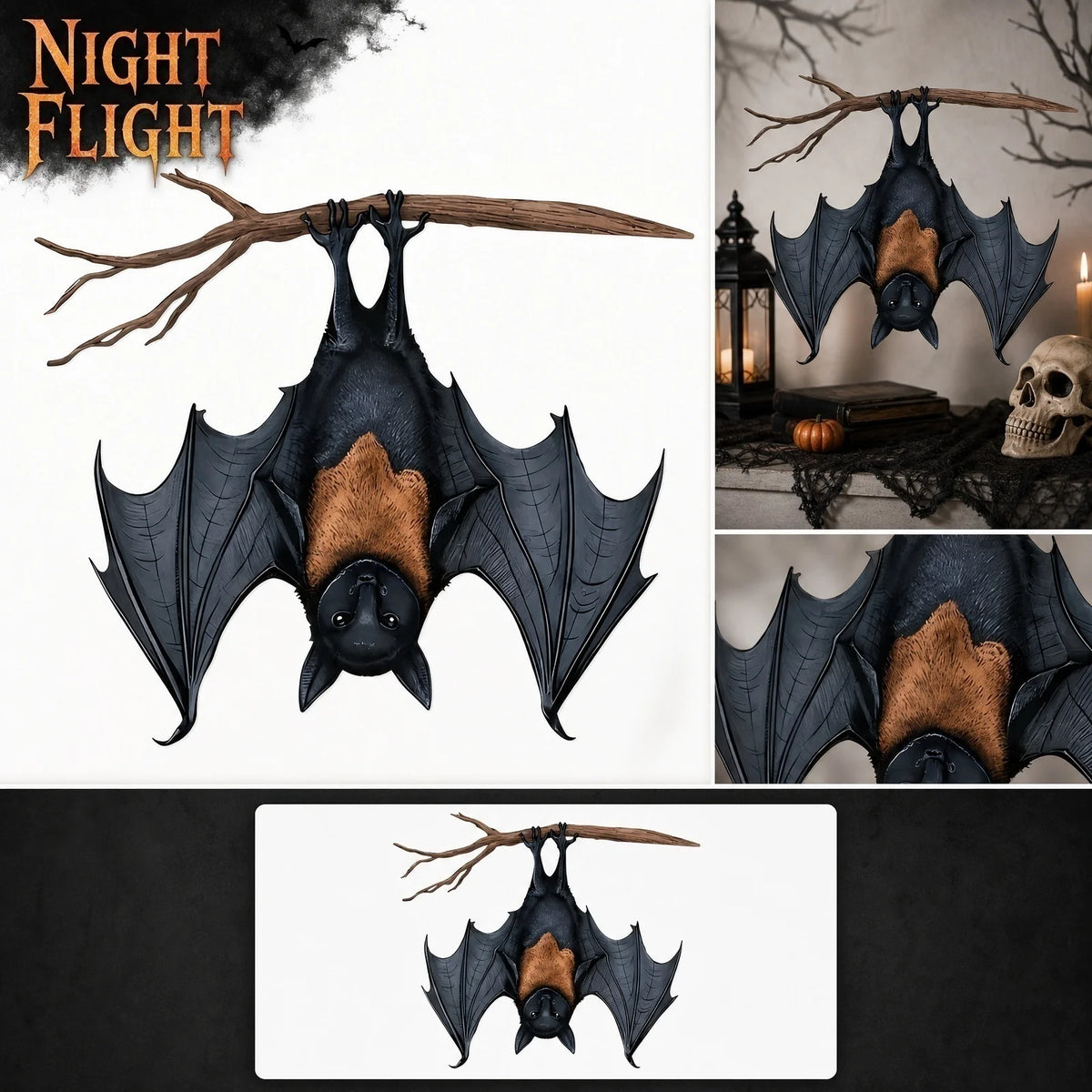Halloween Bat Hanging Ornament