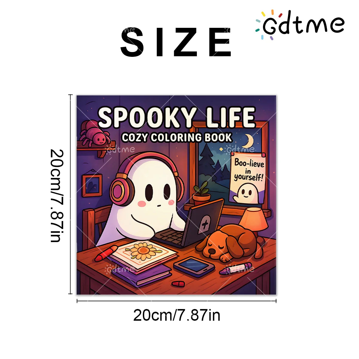 Halloween Spooky Life Coloring Book