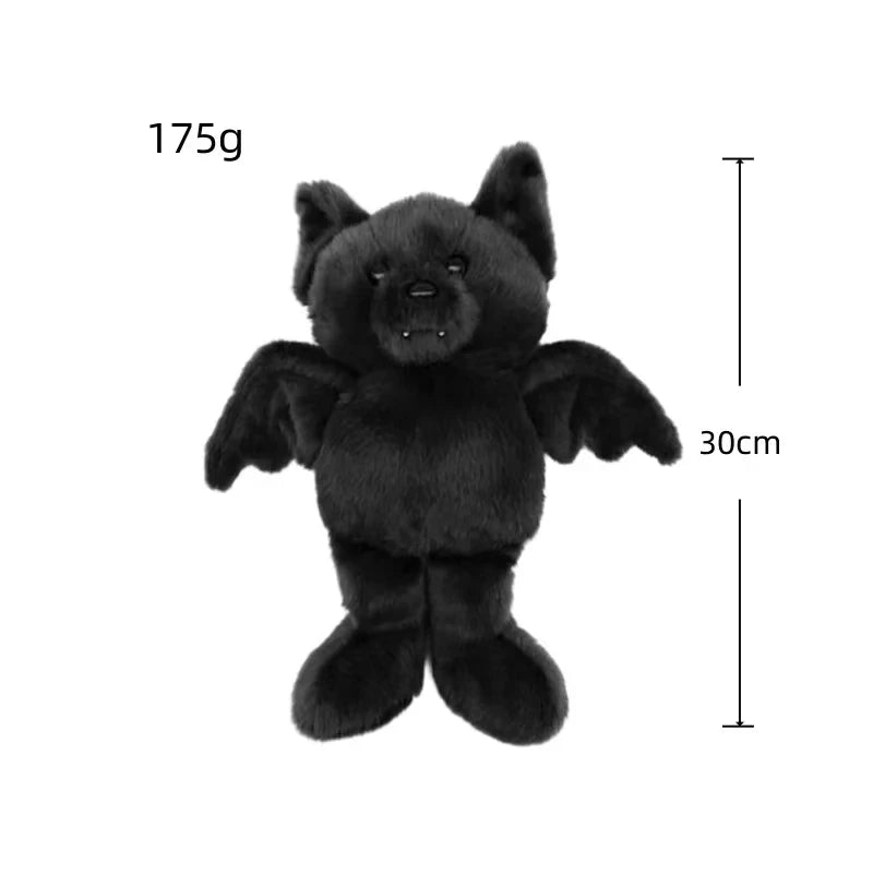 Posable Bat Soft Plush Toy 30cm