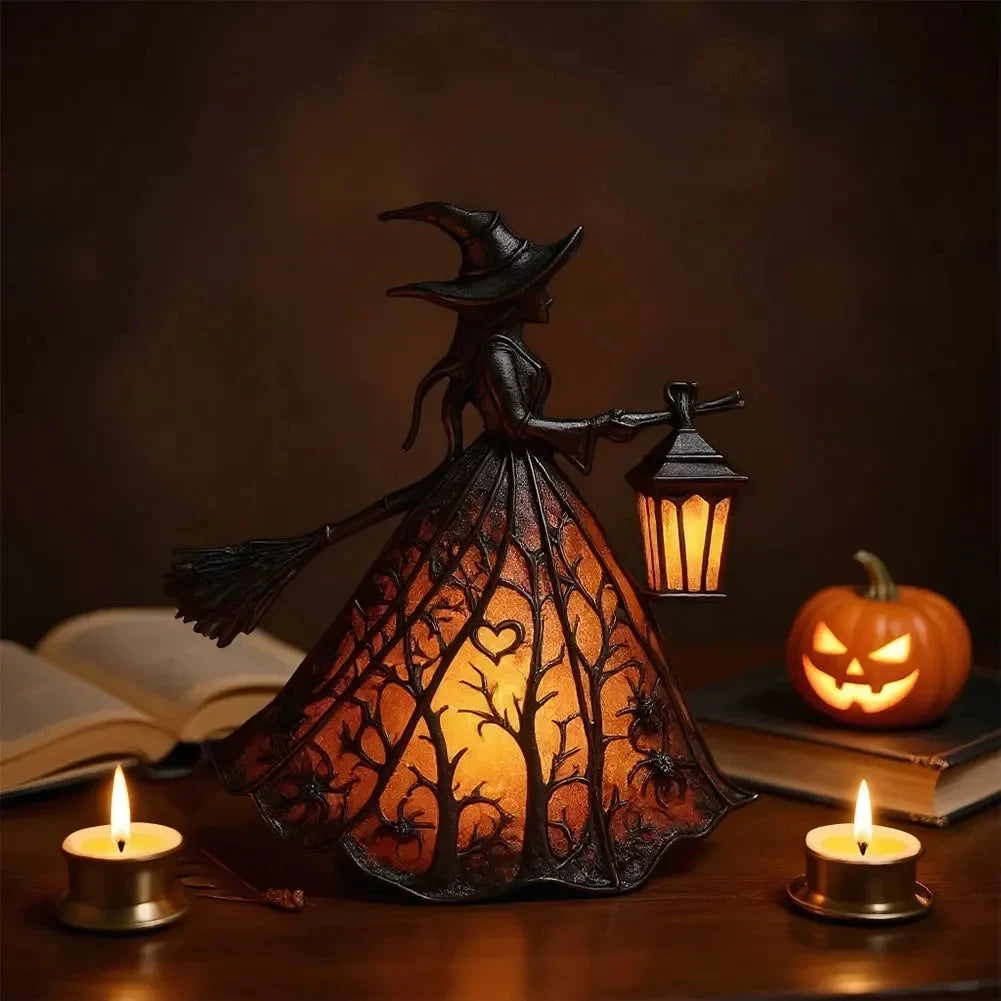 Halloween Witch Lantern LED Night Light