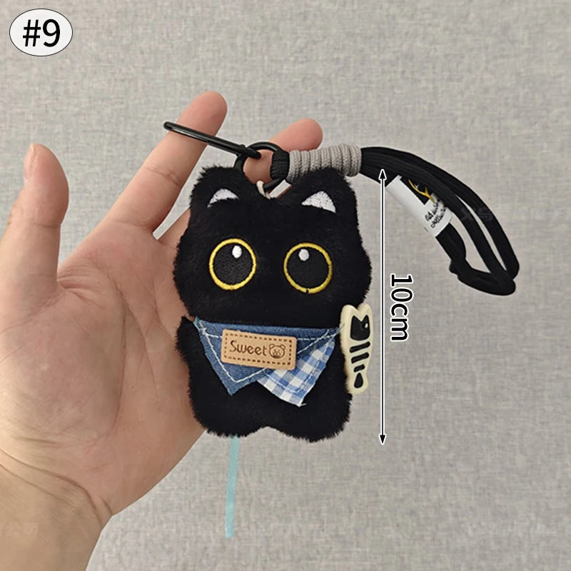 Gothic Horror Bunny Plush Keychain