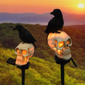 Halloween Solar Skeleton Ghost Garden Light