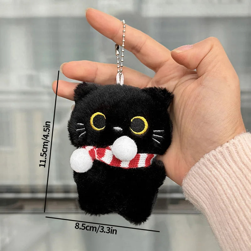 Gothic Horror Bunny Plush Keychain