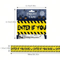 Halloween Warning Caution Tape