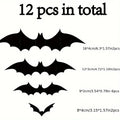 3D Bat Wall Stickers Halloween Decor