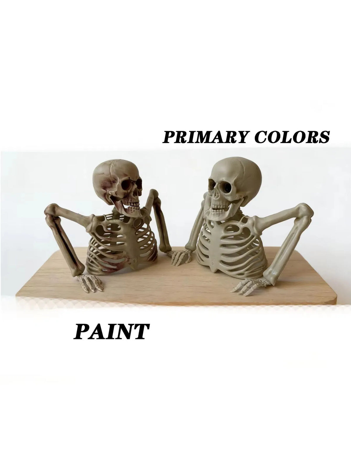 Halloween Half Skeleton Horror Decoration