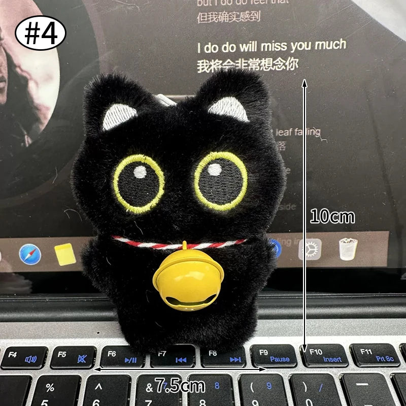 Gothic Horror Bunny Plush Keychain