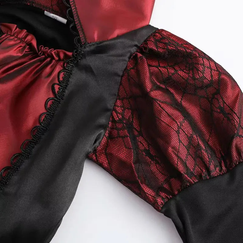 Girls Halloween Vampire Costume Dress