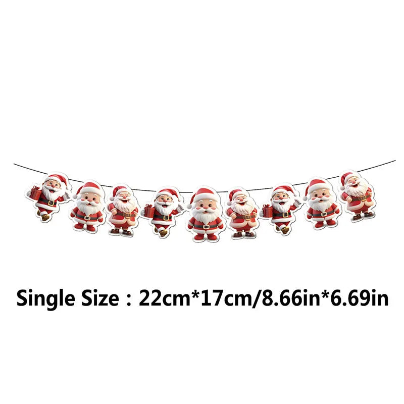 Halloween Party Paper Flag Banner