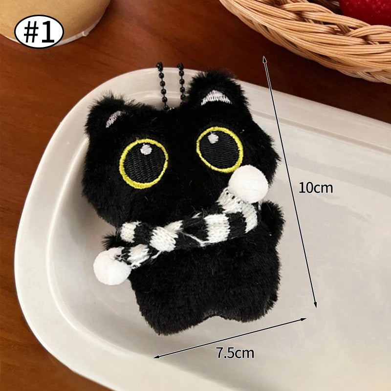 Gothic Horror Bunny Plush Keychain