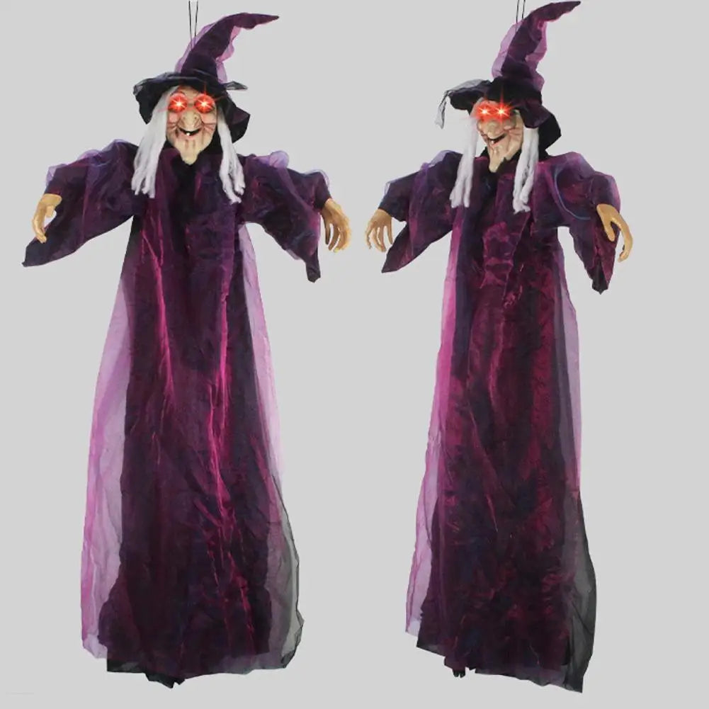 Halloween Life-Size Animatronic Talking Witch