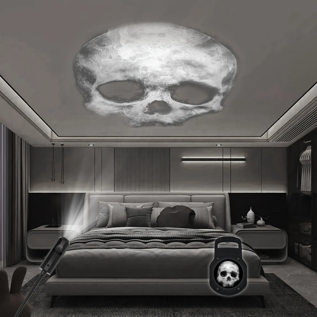 Halloween USB LED Projection Lamp