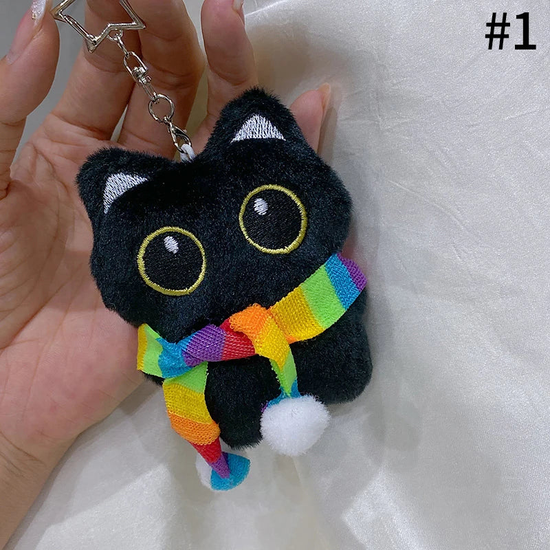 Gothic Horror Bunny Plush Keychain